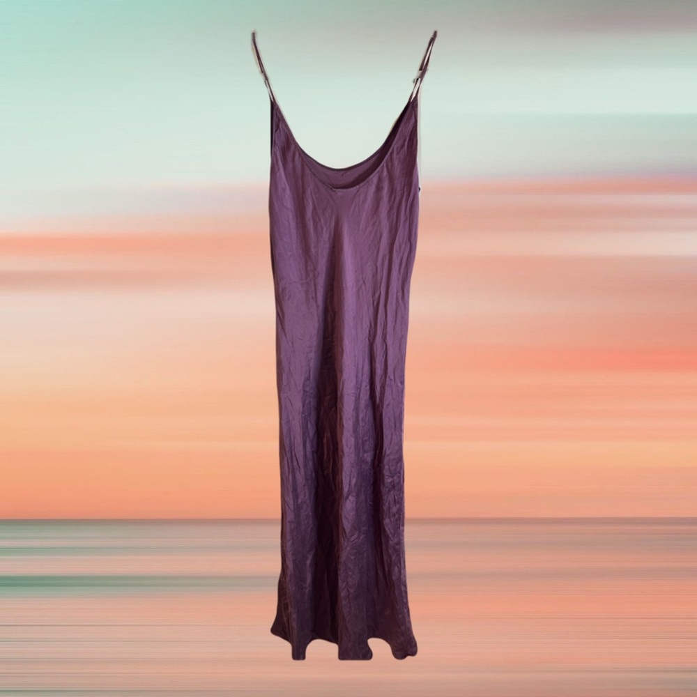 John Galliano Satin Slip Dress